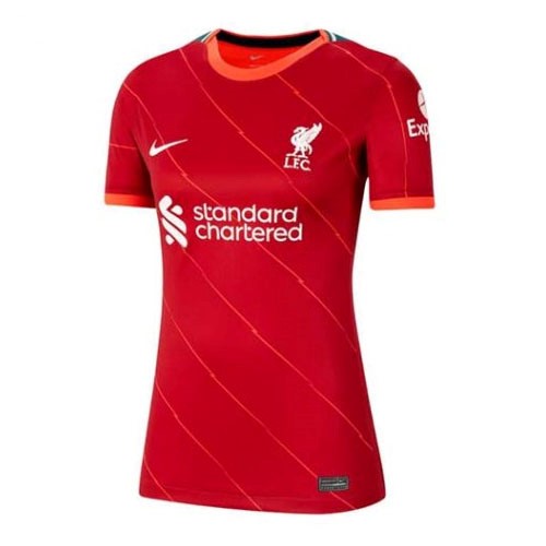 Camiseta Liverpool Replica Primera Ropa Mujer 2021/22